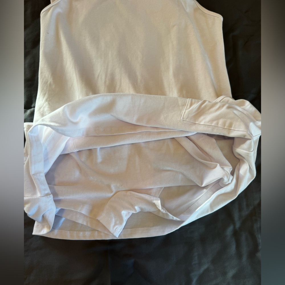 White Mini Dress - Picture 2 of 4